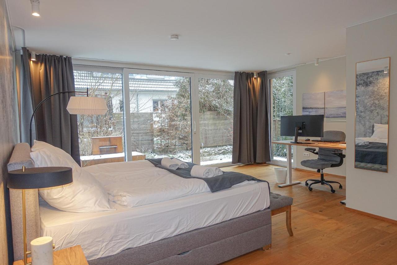 Luxomes: Design Apartment - Near Airport Nuremberg Luaran gambar